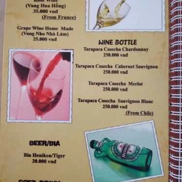 Thực đơn- Nhà Hàng Res Beefsteak - Thích Quảng Đức