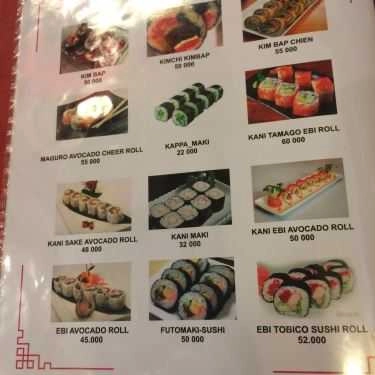 Thực đơn- Nhà Hàng Sushi & Lẩu Nướng