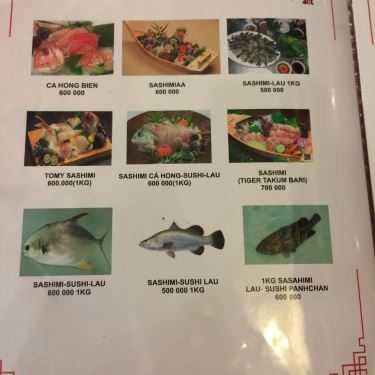 Thực đơn- Nhà Hàng Sushi & Lẩu Nướng