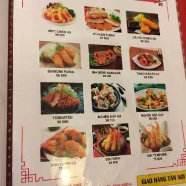 Thực đơn- Nhà Hàng Sushi & Lẩu Nướng