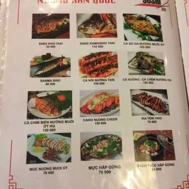 Thực đơn- Nhà Hàng Sushi & Lẩu Nướng