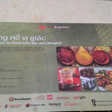Tổng hợp- Nhà Hàng ThaiExpress AEON Mall Bình Dương