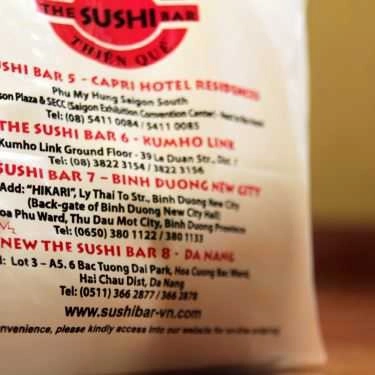 Tổng hợp- Nhà Hàng The Sushi Bar 7 - Đại Lộ Bình Dương