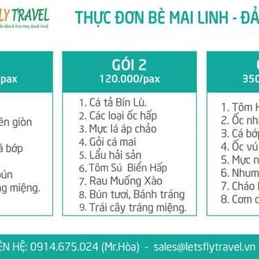 Thực đơn- Nhà Hàng Nhà Bè Mai Linh - Hải Sản Tươi Sống