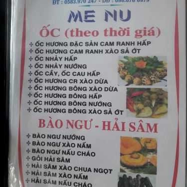 Thực đơn- Nhà Hàng Như Ngọc