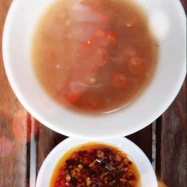 Món ăn- Quán Ăn DoMiNo- Bún Riêu Trứng Mực & Rau Nhút