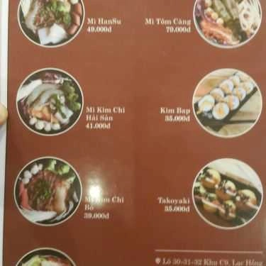 Thực đơn- Quán Ăn Mì Cay HanSu