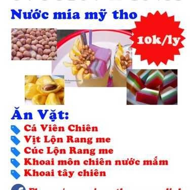 Thực đơn- Quán Ăn Ngân Đình - Nước Mía Mỹ Tho & Ăn Vặt