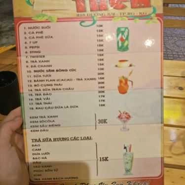Thực đơn- Quán Ăn Quán Thèm Ăn Vặt
