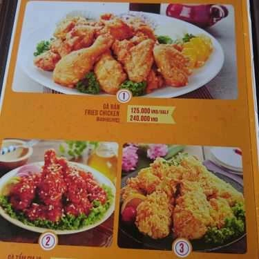 Thực đơn- Nhà Hàng Papa's Chicken - Đoàn Thị Điểm