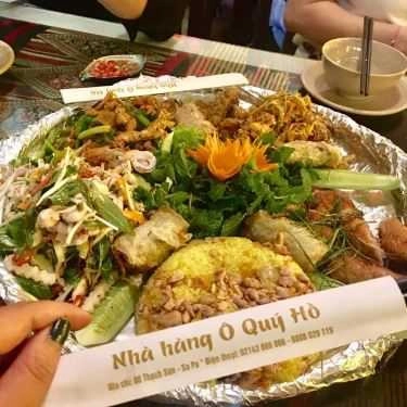 Món ăn- Nhà Hàng Ô Quý Hồ Sapa - Ẩm Thực Tây Bắc