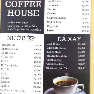 Thực đơn- 2Q Coffee