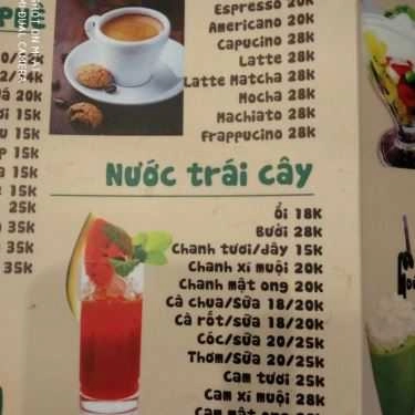 Thực đơn- Alibaba Coffee - Drinks & Ice Cream