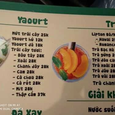 Thực đơn- Alibaba Coffee - Drinks & Ice Cream