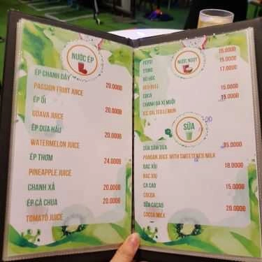 Thực đơn- Trầm Cafe