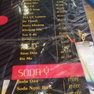 Thực đơn- Giao Mùa Cafe