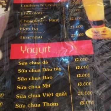 Thực đơn- Giao Mùa Cafe