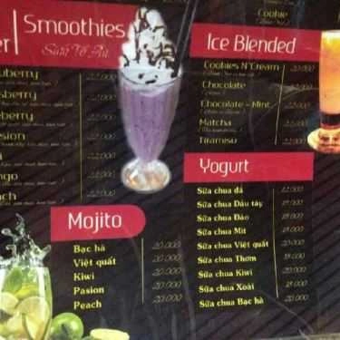 Thực đơn- Giao Mùa Cafe