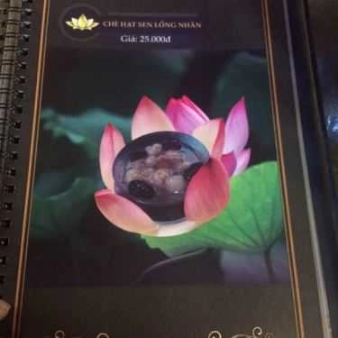 Thực đơn- Cafe Chè Cung Đình Huế - Trần Hưng Đạo