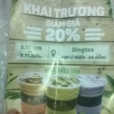 Tổng hợp- Cafe Ding Tea - Trà Sữa Đài Loan - Lê Duẩn