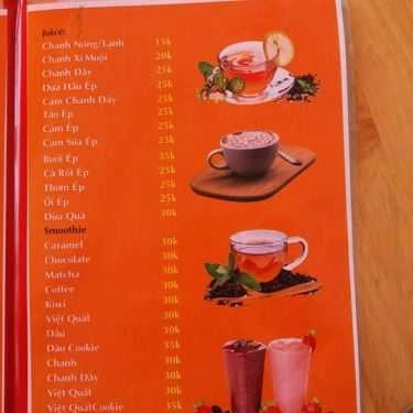Thực đơn- Dragon Coffee - Drink & Food