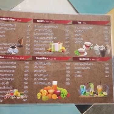 Thực đơn- Funny Coffee