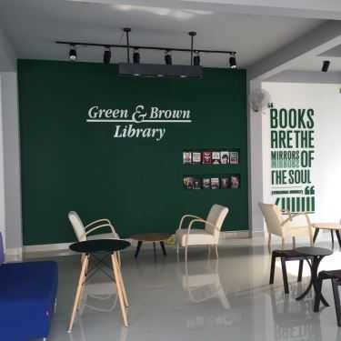 Tổng hợp- Cafe Green & Brown Bookstore