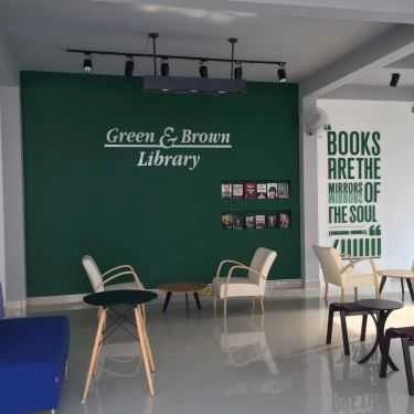 Tổng hợp- Cafe Green & Brown Bookstore