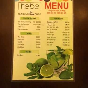 Thực đơn- Lucy’s Coffee & Tea