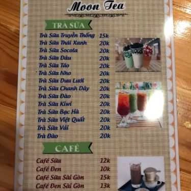 Thực đơn- Cafe Moon Tea - Trà Sữa & Ăn Vặt