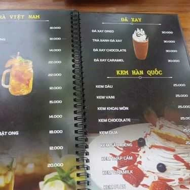 Thực đơn- New Day Coffee - Huỳnh Ngọc Huệ