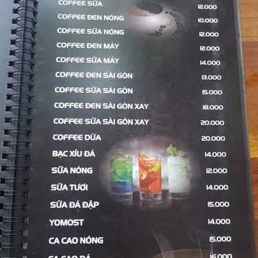Thực đơn- New Day Coffee - Huỳnh Ngọc Huệ