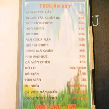 Thực đơn- Cafe New Tea - Trà Sữa & Ăn Vặt