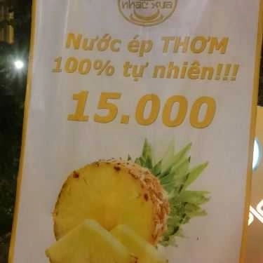 Thực đơn- Nhạc Xưa Coffee