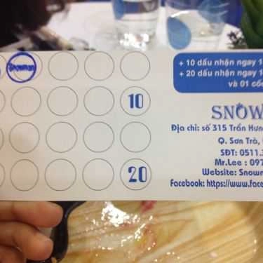 Tổng hợp- Cafe Snowman - Bingsu