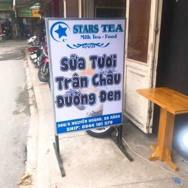 Thực đơn- Cafe Stars Tea - Sữa Tươi Trân Châu Đường Đen