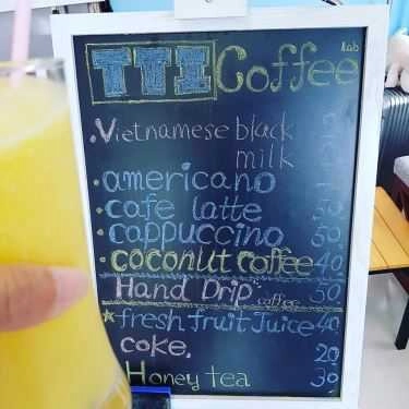 Thực đơn- Tti Coffee Lab