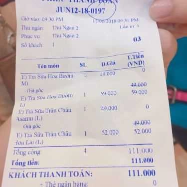 Thực đơn- Cafe XICHA - Taiwan Cheese Tea - Nguyễn Văn Thoại