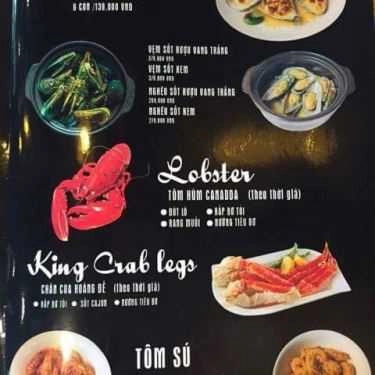 Thực đơn- Nhà Hàng The Crabshark & Crawfish - Hải Sản Các Loại