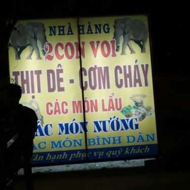 Thực đơn- Nhà Hàng 2 Con Voi - Đinh Tất Miễn