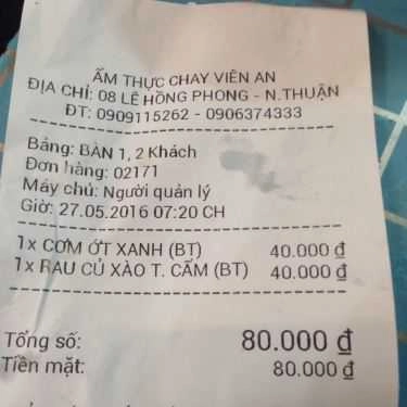 Tổng hợp- Nhà Hàng Viên An - Món Chay