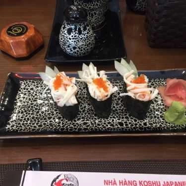 Món ăn- Nhà Hàng Koshu Sushi - Buffet Nhật Bản