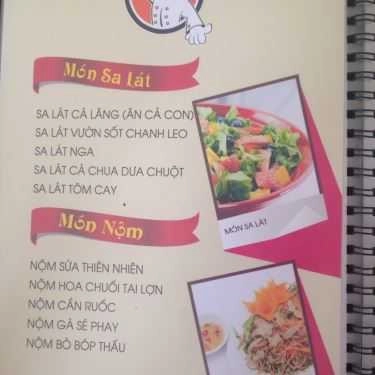 Thực đơn- Nhà Hàng Vũ Gia - Đặc Sản Dân Tộc