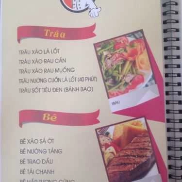 Thực đơn- Nhà Hàng Vũ Gia - Đặc Sản Dân Tộc