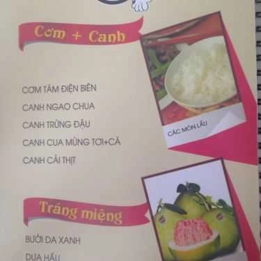 Thực đơn- Nhà Hàng Vũ Gia - Đặc Sản Dân Tộc