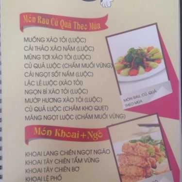 Thực đơn- Nhà Hàng Vũ Gia - Đặc Sản Dân Tộc