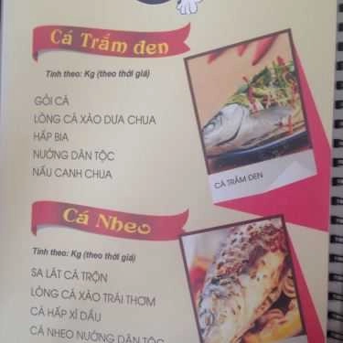 Thực đơn- Nhà Hàng Vũ Gia - Đặc Sản Dân Tộc