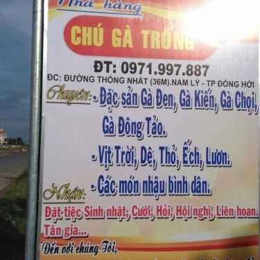 Thực đơn- Nhà Hàng Chú Gà Trống Restaurant