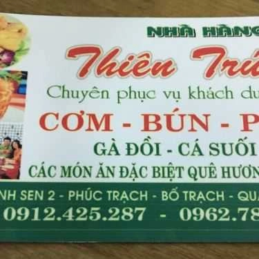 Tổng hợp- Nhà Hàng Thiên Trúc Restaurant - Cơm & Bún & Phở