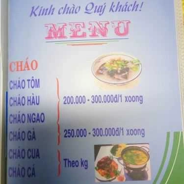 Thực đơn- Sóng Thần - Nhà Hàng Nổi Ven Sông